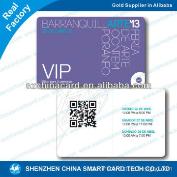 grace plastic pvc salon barcode membership card